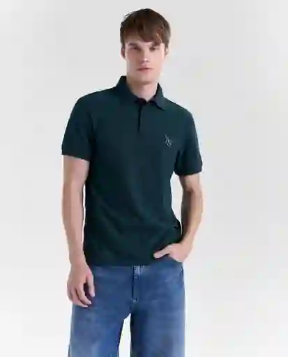 Polo Hombre Verde Talla XL 809G007_VER195920 Americanino