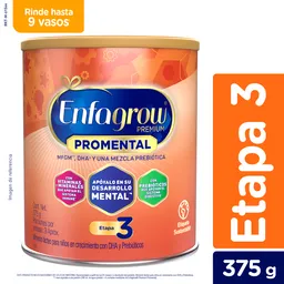 Alimento Lácteo Enfagrow Premium Promental Natural Etapa 3 375 g