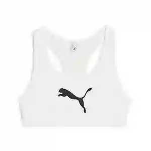 Puma Brasier 4Keeps Para Entrenamiento de Mujer Blanco Talla M