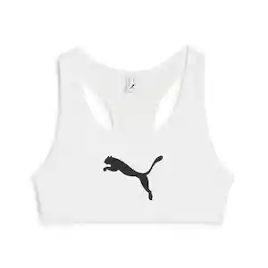 Puma Brasier 4Keeps Para Entrenamiento de Mujer Blanco Talla M