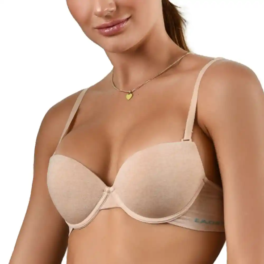 Brassier Luna Para Mujer Verde 1s8163 Talla 32 Rosado