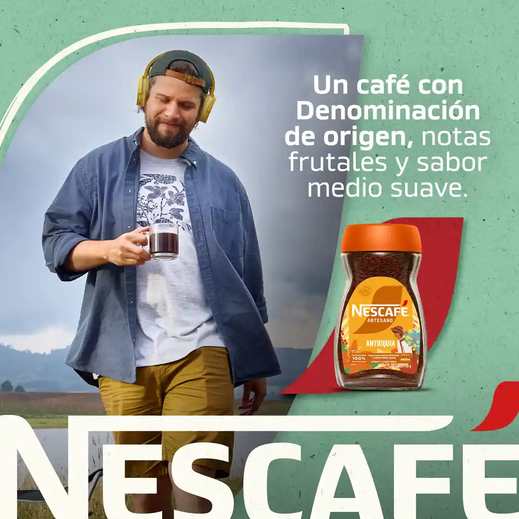Café instantáneo NESCAFÉ Artesano Antioquia x 150g