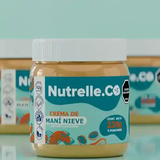 Crema de Maní Nieve - Nutrelle