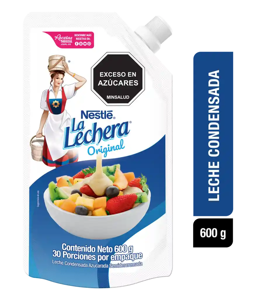 Leche condensada LA LECHERA x 600g