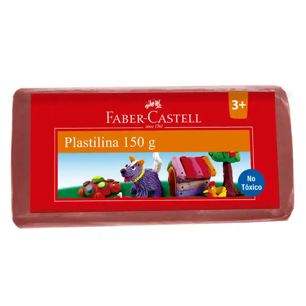Faber Castell Plastilina de Color Café