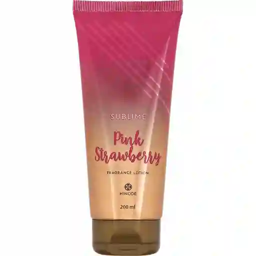 Crema Sublimehidratante Pink Strawberry
