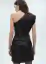 Vestido One Negro Talla 24 Mujer Mango