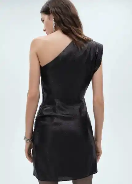 Vestido One Negro Talla 24 Mujer Mango