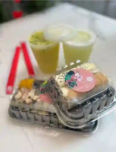 Promoción Combo Sushi X30 + 2 Limonadas Mango Biche