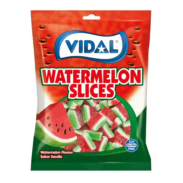 Vidal Gomas Watermelon Slices Bolsa