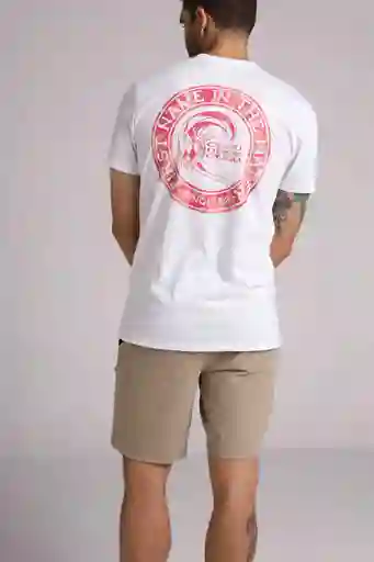 Camiseta Manga Corta Standard Fit Freakout Fombre