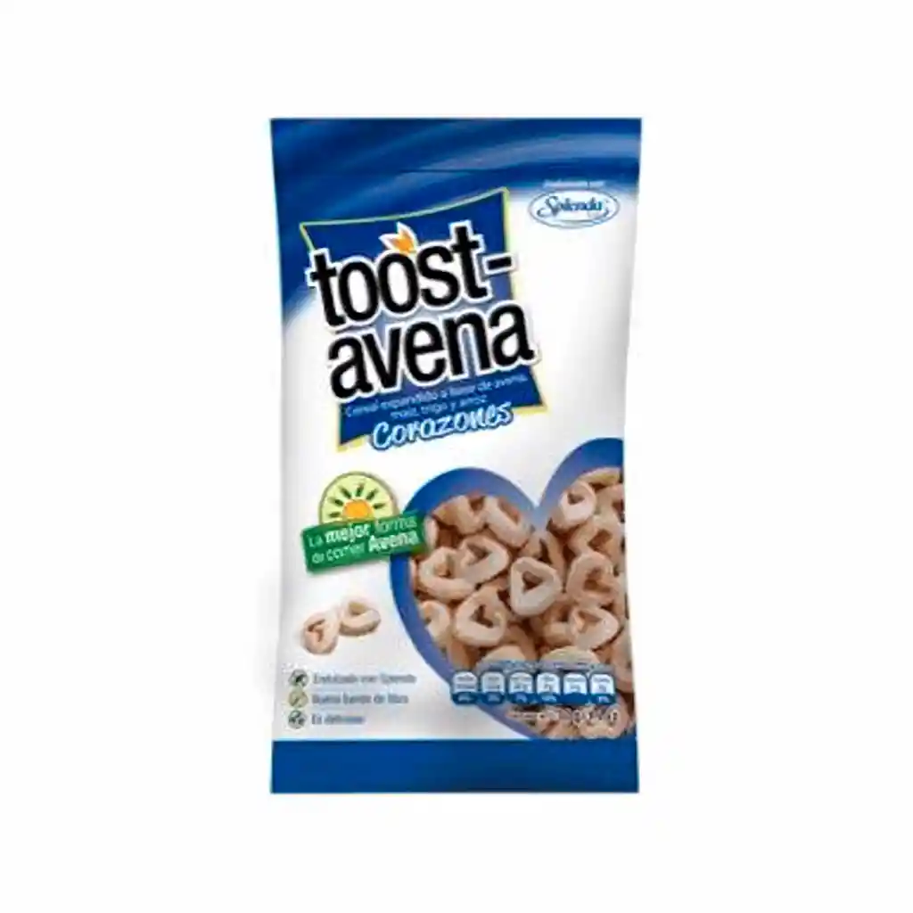 Toost Avena Cereal Corazón To Go 30 G