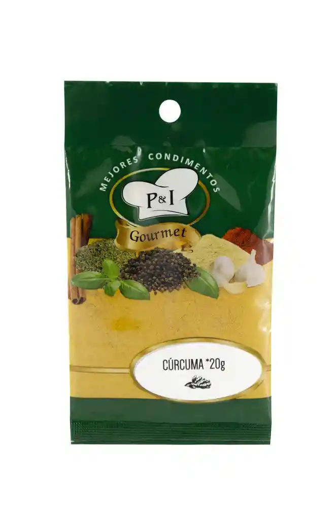 Curcuma en Polvo Solapas P & I Gourmet