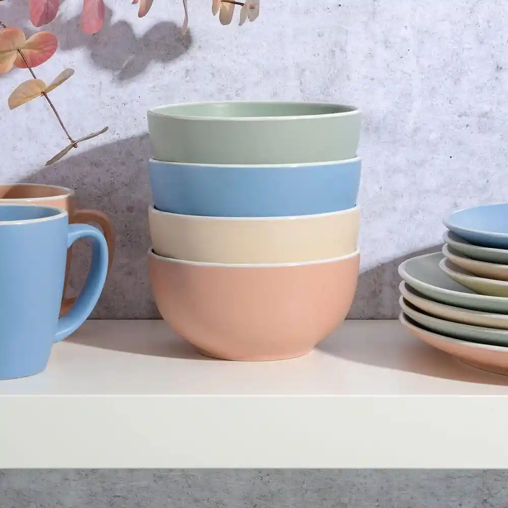 Bowl Cereal Tia Colores Surtidos Gibson 76589.04ps