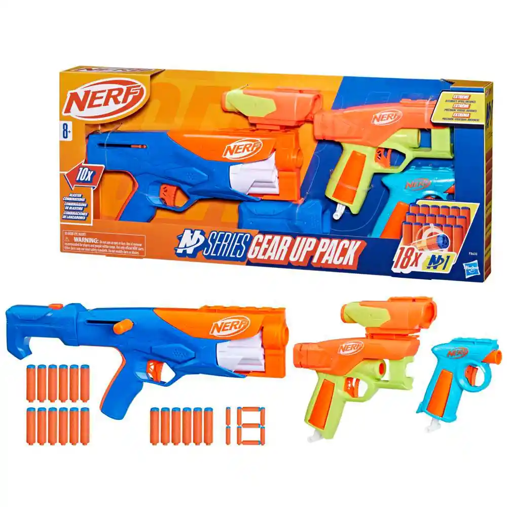 Nerf Lanzador n Series Gear up