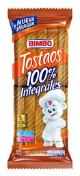 Bimbo Tostadas 100% Integrales x 10 Unidades