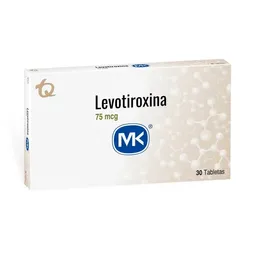 Mk Levotiroxina (75 mcg)