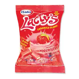 Lactys Caramelos Blandos Sabor a Yogurt y Fresa