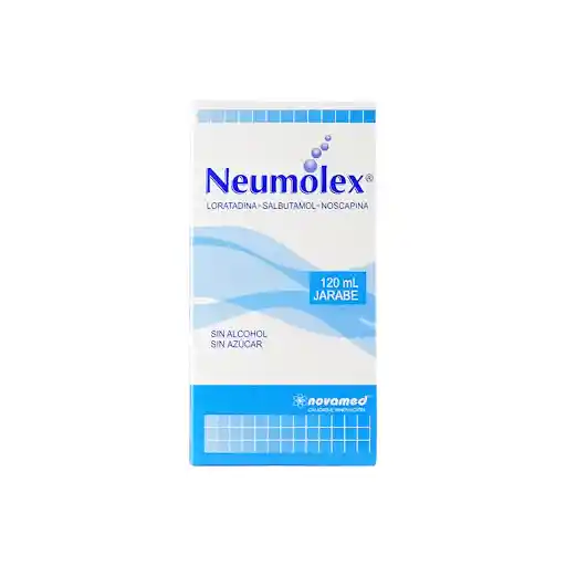 Neumolex Jarabe sin Azúcar (5 mg/ 2 mg/ 2.5 mg)