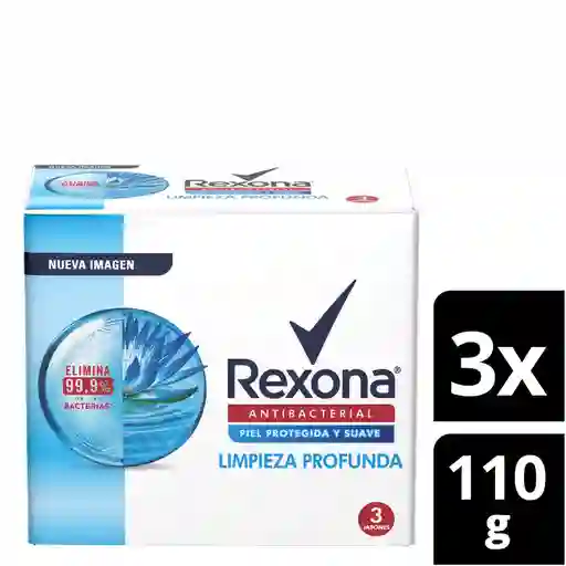 Rexona Jabón Antib Limp Prof