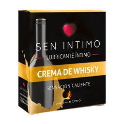 Sen Íntimo Lubricante Íntimo Crema de Whisky Sensación Caliente