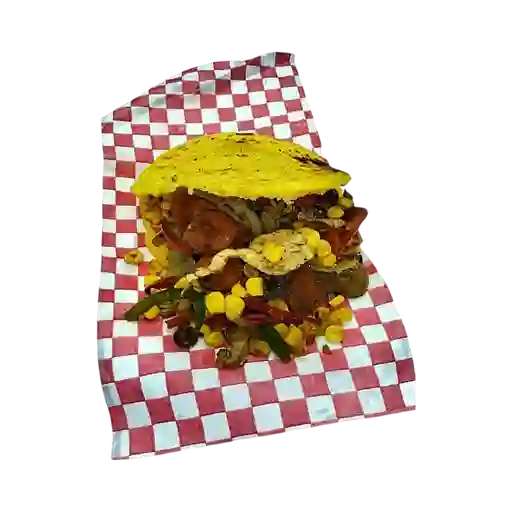 Arepa Rellena con Todo