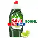 Lavaloza Salvo Detergente Líquido 900ml con Triple Poder Quita Grasa