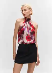 Blusa Nice Offwhite Talla XL Mujer Mango