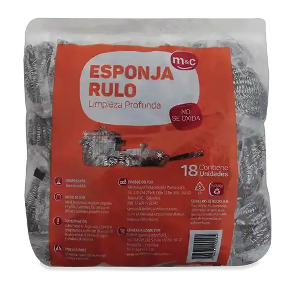 Esponja Rulo Aro