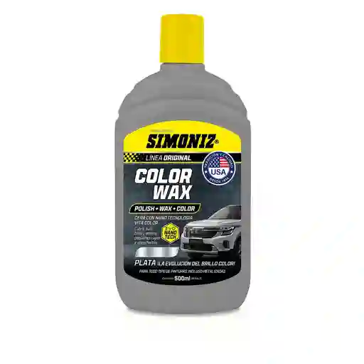 Cera Color Wax Plata Simoniz 209161