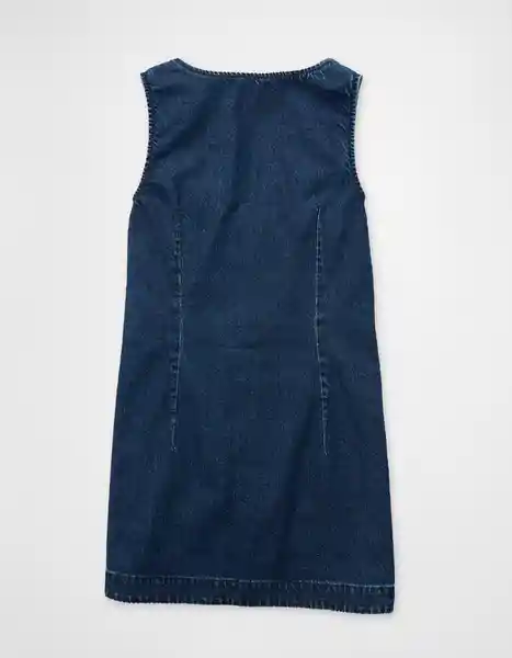 Vestido Mujer Azul Talla SMALL 8997936 American Eagle