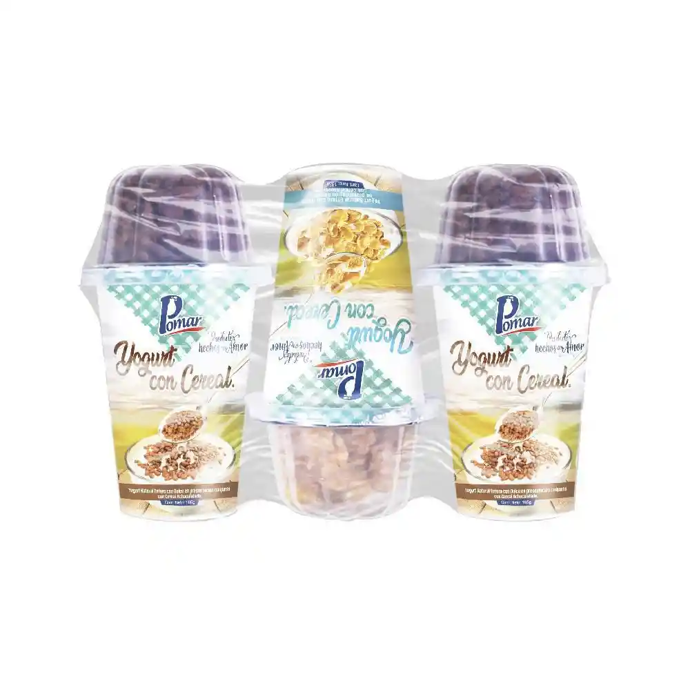 Yogurt Cereal X3 Pomar 495 Gr