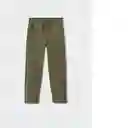 Pantalón Franky Khaki Talla 07 Niños Mango