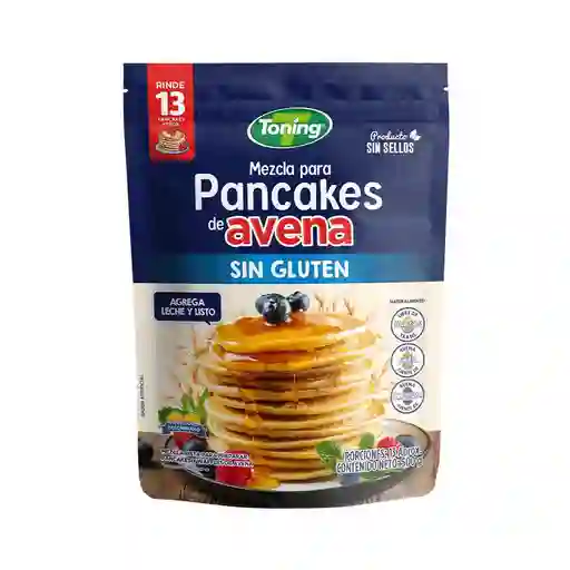 Pancakes Avena Sin Gluten Toning