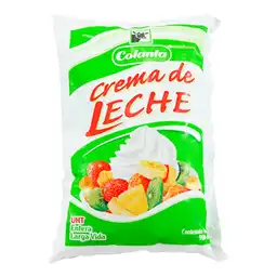 Crema de Leche Uht Colanta Bolsa x 870 g
