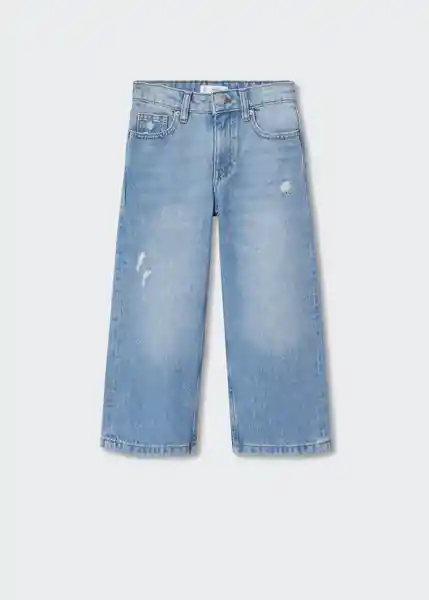 Jean Culotte Tejano Medio Talla 11 Niñas Mango