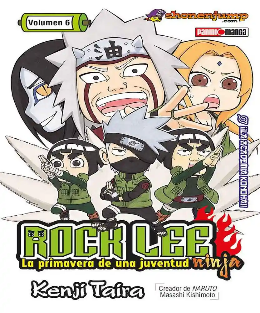 Rock Lee 6 Panini Qrock006