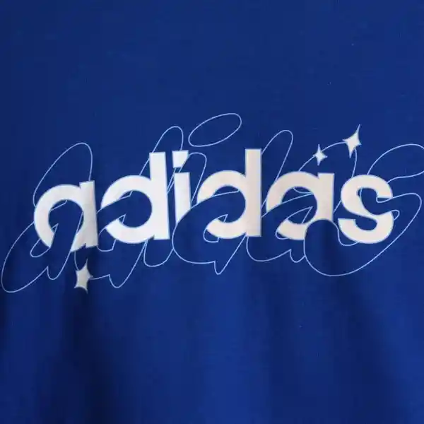 Adidas Camiseta M Illust Lin Hombre Azul Talla S Ref: IV6990