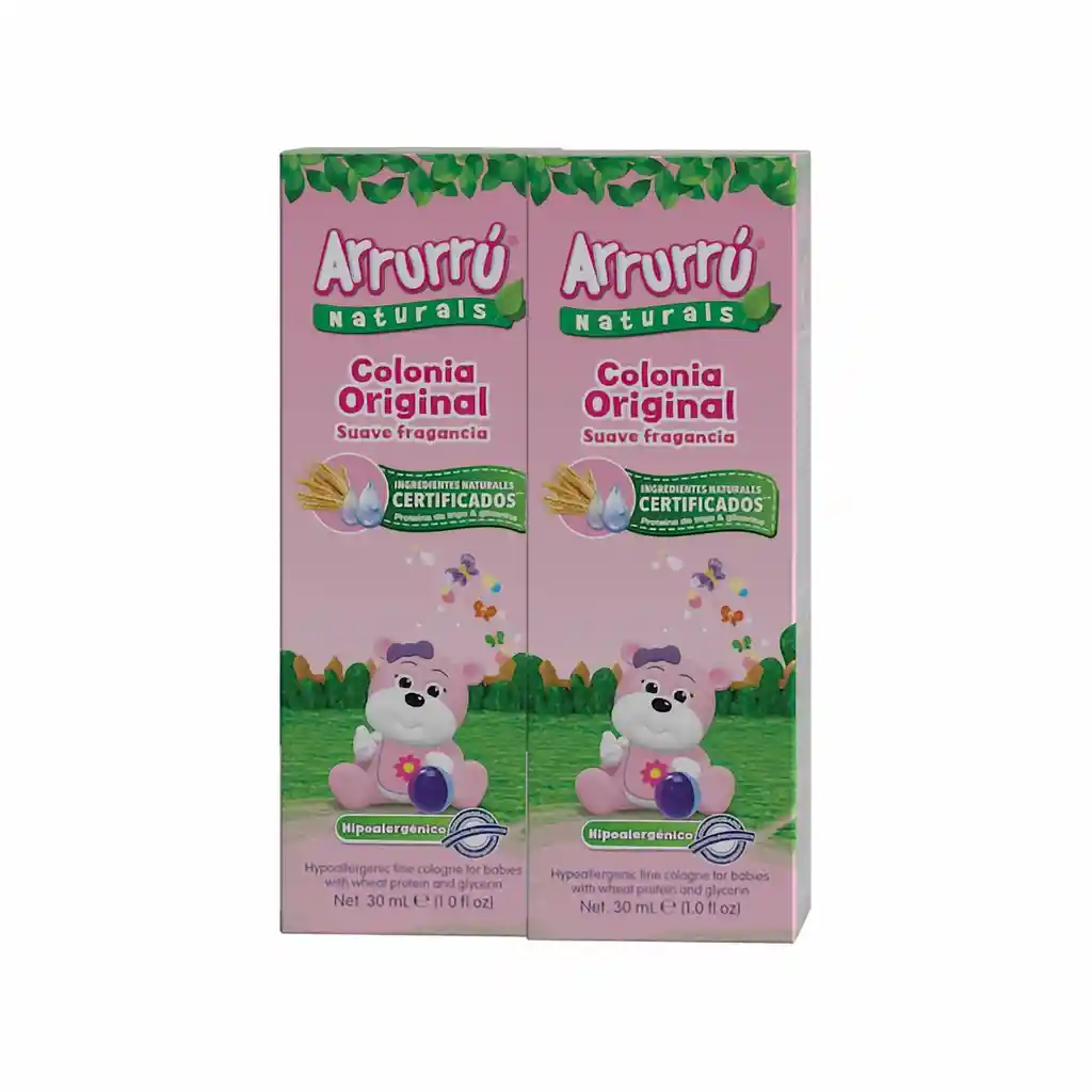 Arrurru Colonias Para Bebés, Pack X 2 Unidades.