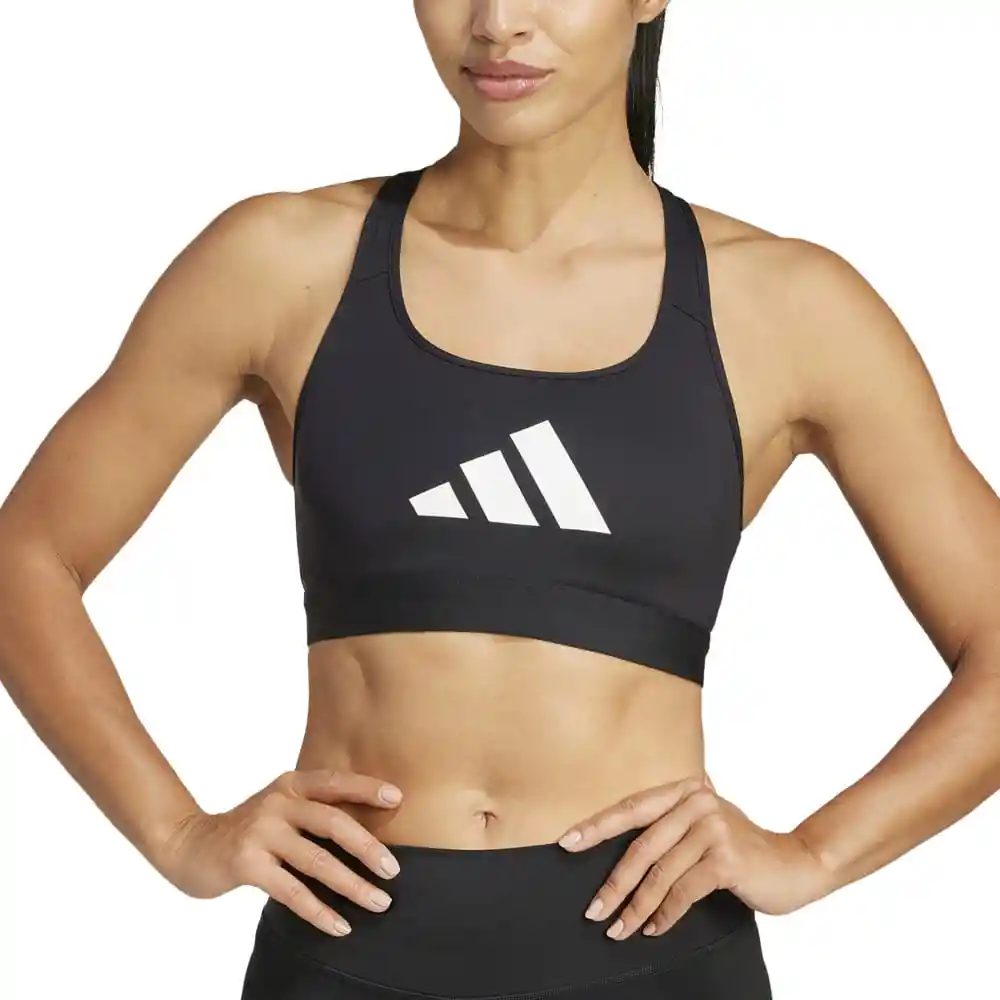 Adidas Crop Pwrct Bl Bra Mujer Negro XS