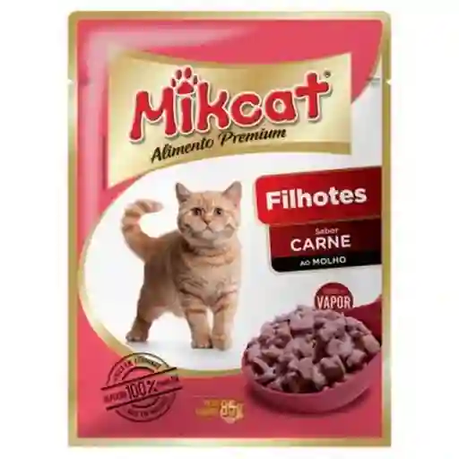 Mikcat Alimento Para Gato Pequeño Carne