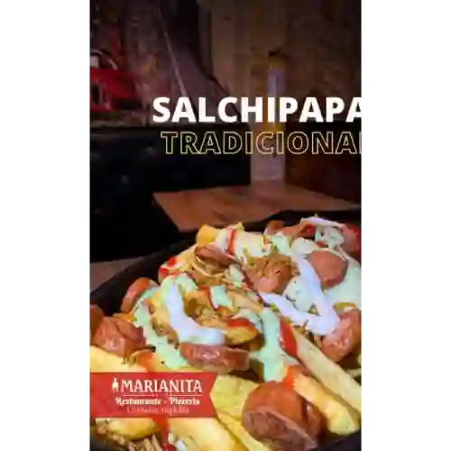 Salchipapa Tradicional