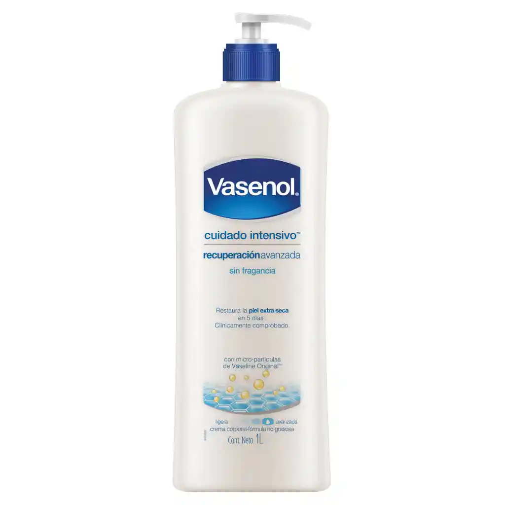 Vasenol Crema Humectante Recuperación Avanzada