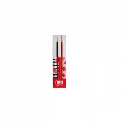 Miniso Pluma Con Tapa Fruit Series Tinta Negra 1.0 mm