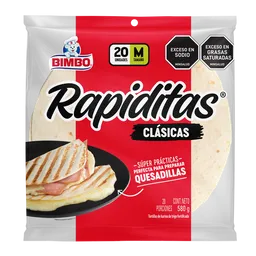 Bimbo Tortilla Blancas Rapiditas 580 g