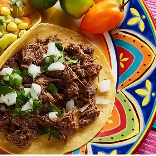 Tacos a la Barbacoa X 3