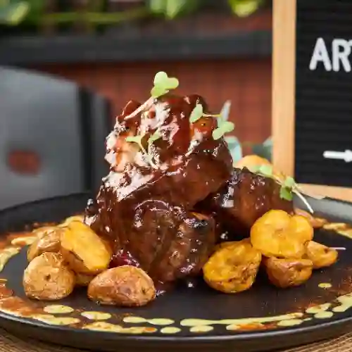 Costilla en Bbq.
