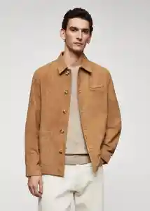 Chaqueta Cazadora Garden Camel Talla S Hombre Mango