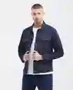 Chaqueta Linea Oscura Masculino Azul Rey Oscuro M Chevignon
