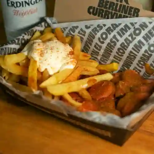 Currywurst Engadiner